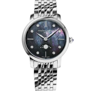 Frederique Constant Classics Slimline Ladies Moonphase - FC-206MPBD1S6B