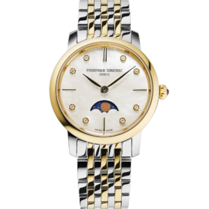 Frederique Constant Classics Slimline Ladies Moonphase - FC-206MPWD1S3B