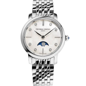 Frederique Constant Classics Slimline Ladies Moonphase - FC-206MPWD1S6B