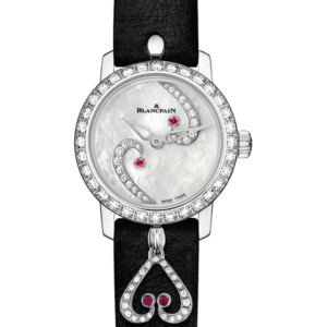 Blancpain Ladybird Ultraplate Diamond White Gold Mother of Pearl Ladies Watch - 0063A 1954 63A