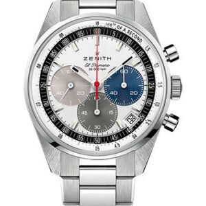 Zenith Chronomaster Original Watch - Steel - White Dial - Steel Bracelet - 03.3200.3600/69.M3200
