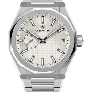 Zenith Defy Skyline Watch - 41 mm Steel Case - Silver Dial - Stainless Steel Bracelet - 03.9300.3620/01.I001