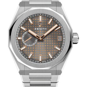 Zenith Defy Skyline Watch - 41 mm Steel Case - Slate-Grey Dial - Stainless Steel Bracelet - 03.9300.3620/02.I001