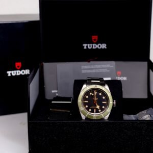 Tudor Black Bay Harrods Edition 41mm Green Bezel Stainless Steel M79230G-0001