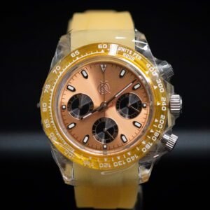 KWC Orange Ceramic Chronograph