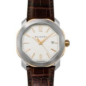 Bvlgari Octo Roma Automatic Silver Dial Stainless Steel Men's Watch