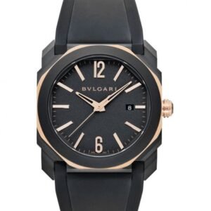 Bvlgari Octo L'Originale Automatic Black Dial Men's Watch