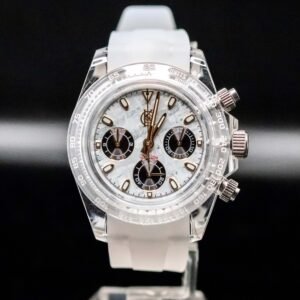 KWC White Ceramic Chronograph