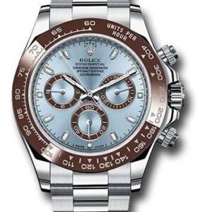 Rolex 950 Platinum Cosmograph Daytona 40 Watch - Ice Blue Index Dial - 116506 ib