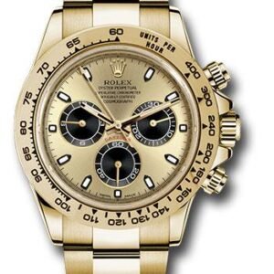 Rolex Yellow Gold Cosmograph Daytona 40 Watch - Champagne And Index Dial - 116508 chbki