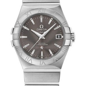 Omega Constellation Co-Axial Watch - 35 mm Steel Case - Grey Dial - 123.10.35.20.06.001