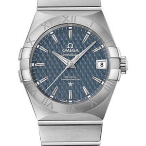 Omega Constellation Co-Axial Watch - 38 mm Steel Case - Blue Dial - 123.10.38.21.03.001