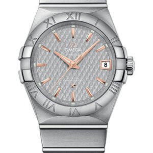 Omega Constellation Co-Axial Watch - 38 mm Steel Case - Grey Dial - 123.10.38.21.06.002