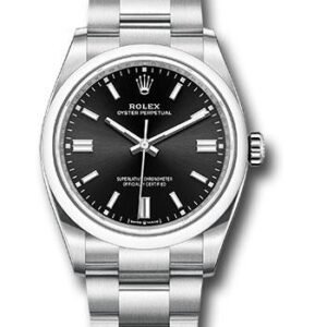 Rolex Oyster Perpetual 36 Watch - Domed Bezel - Black Index Dial - Oyster Bracelet - 2020 Release - 126000 bkio
