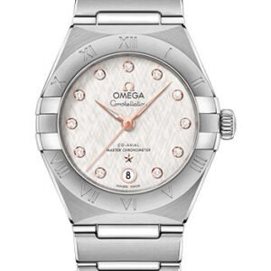 Omega Constellation Manhattan Co-Axial Master Chronometer Watch - 29 mm Steel Case - Cream Silvery Dial - 131.10.29.20.52.001