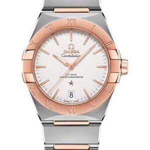 Omega Constellation OMEGA Co-Axial Master Chronometer - 36 mm Steel And Sedna Gold Case - Silvery Dial - 131.20.36.20.02.001