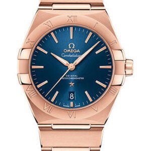 Omega Constellation OMEGA Co-Axial Master Chronometer - 39 mm Sedna Gold Case - Blue Dial - 131.50.39.20.03.001