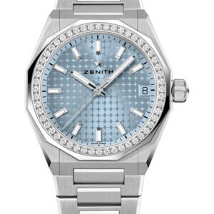 Zenith Defy Skyline 36 Watch - 36 mm Steel Case - Ice Blue Dial - Interchangeable Steel Bracelet - 16.9400.670/15.I001