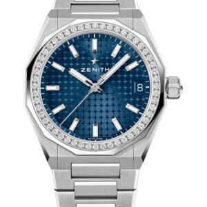 Zenith Defy Skyline 36 Watch - 36 mm Steel Case - Blue Dial - Interchangeable Steel Bracelet - 16.9400.670/51.I001