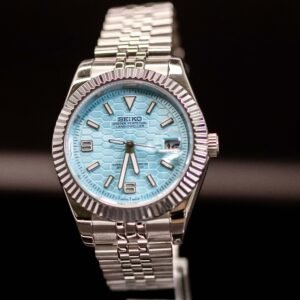 Ice Blue Seiko Mod Land Dweller