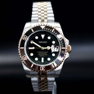 Seikomod Two Tone Rose Gold Diver