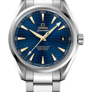 Omega Seamaster Aqua Terra 150M Omega Master Co-Axial - 41.5 mm Steel Case - Blue Dial - 231.10.42.21.03.006