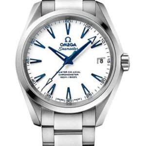 Omega Seamaster Aqua Terra 150M Master Co-Axial GoodPlanet Watch - 38.5 mm Titanium Case - White Dial - 231.90.39.21.04.001