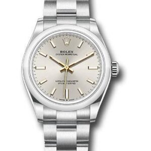 Rolex Oyster Perpetual 31 Watch - Domed Bezel - Silver Index Dial - Oyster Bracelet - 2020 Release - 277200 sio