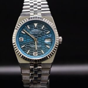 Seiko Mod Land Dweller Blue