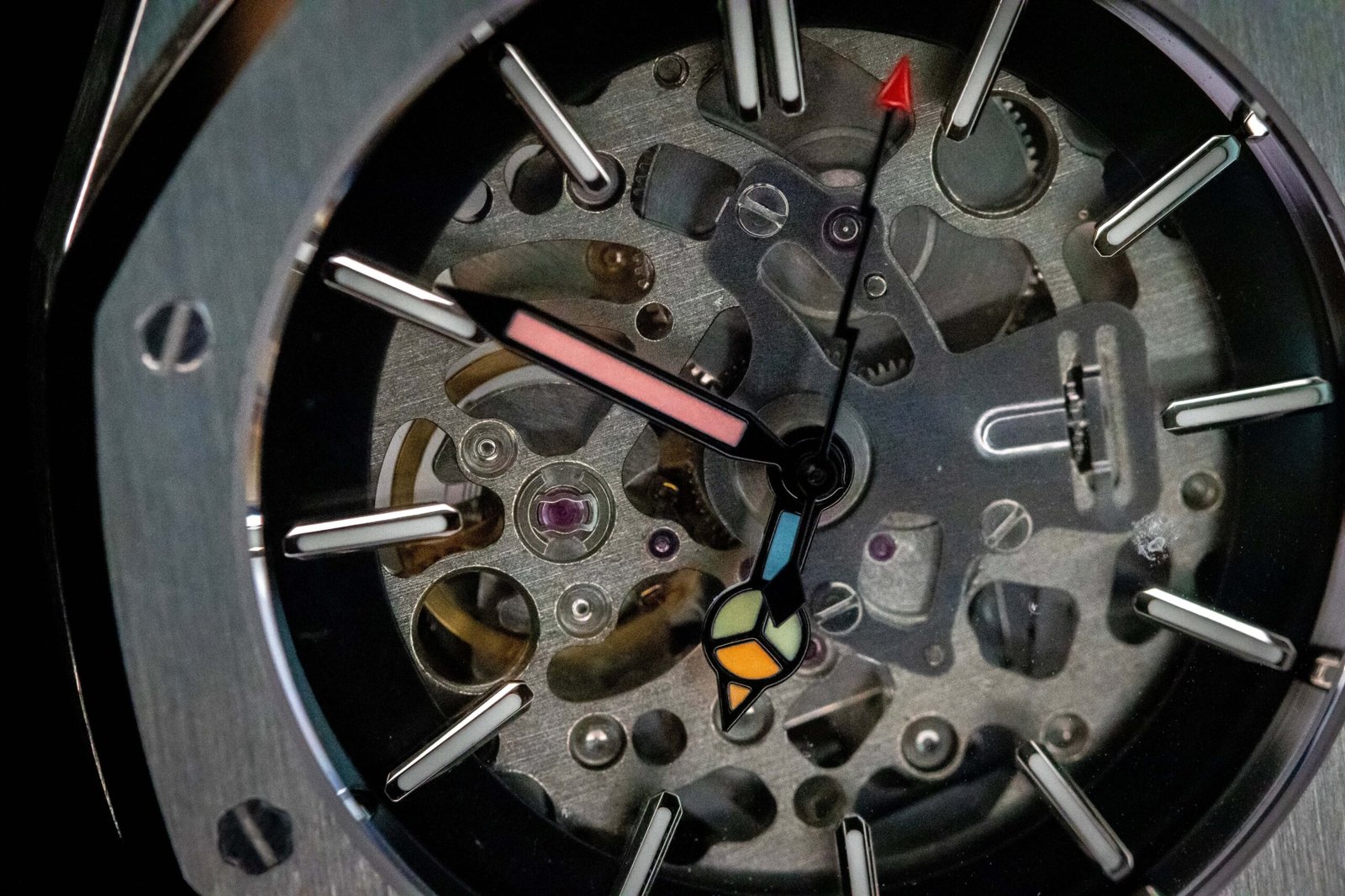 Seiko Mod Oak Skeleton Silver - Image 4