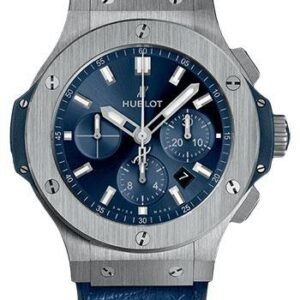 Hublot Big Bang Steel Blue Watch - 44 mm - Blue Dial-301.SX.7170.LR