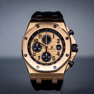 Audemars Piguet Royal Oak Offshore Chronograph 42mm Rose Gold 26470OR – Box & Archive Papers (2014)