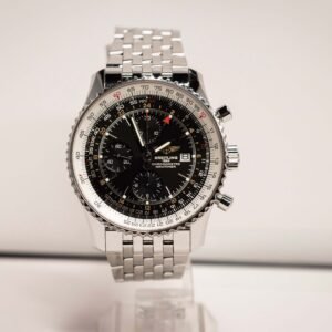 Breitling Navitimer World Chronograph GMT 46 mm – Black Dial – Ref. A2432212/B726