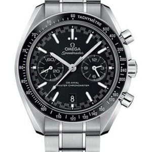 Omega Speedmaster Racing Co-Axial Master Chronograph Watch - 44.25 mm Steel Case - Black Ceramic Bezel - Black Dial - 329.30.44.51.01.001