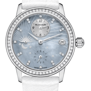Blancpain Ladybird Double Fuseau Horaire Diamond White Gold Ladies Watch - 3760 1954L 95A
