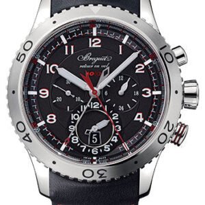 Breguet Type XXII Transatlantique Fly-Back Chronograph in Steel Watch - 3880ST/H2/3XV