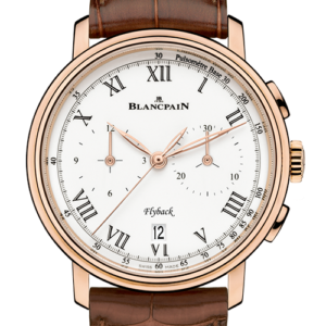 Blancpain Villeret Chronographe Flyback Pulsometre Men's Watch - 6680F 3631 55B