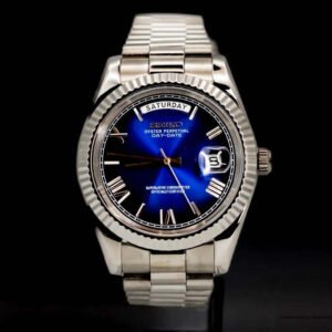 Seiko Mod Day-Date Blue Roman