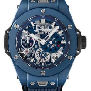 Hublot Big Bang MECA-10 Ceramic Blue Watch-414.EX.5123.RX