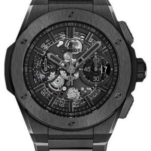 Hublot Big Bang Integral All Black Watch - 42 mm - Black Skeleton Dial Limited Edition of 500-451.CX.1140.CX