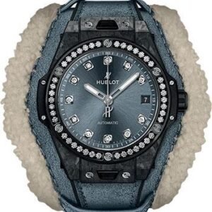 Hublot Big Bang One Click Frosted Carbon Diamonds Limited Edition of 100 Watch-465.QK.7170.VR.1204.ALP18
