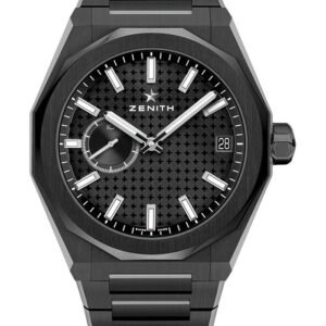 Zenith Defy Skyline Watch - 41 mm Ceramic Case - Black Dial - Black Ceramic Bracelet - 49.9300.3620/21.I001