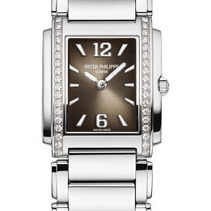 Patek Philippe Twenty~4 Watch - Medium Stainless Steel Case - Gray Arabic Dial - 4910/1200A-010