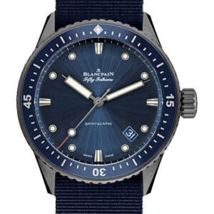 Blancpain Fifty Fathoms Bathyscaphe Watch - 5000-0240-NAOA