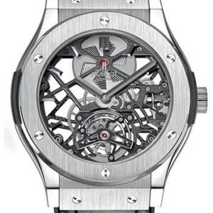 Hublot Classic Fusion Skeleton Tourbillon Titanium Limited Edition of 99 Watch-505.NX.0170.LR