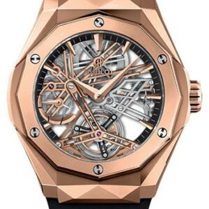 Hublot Classic Fusion Tourbillon Power Reserve 5 days Orlinski King Gold Watch - 45 mm - Gold Skeleton Dial Limited Edition of 30-505.OX.1180.RX.ORL19
