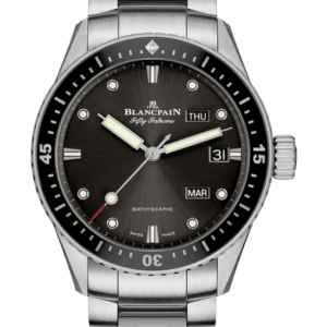Blancpain Fifty Fathoms Bathyscaphe Quantieme Annuel Steel Men's Watch - 5071 1110 71S