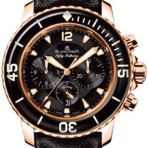Blancpain Fifty Fathoms Chronographe Flyback Red Gold Men's Watch - 5085F 3630 52A