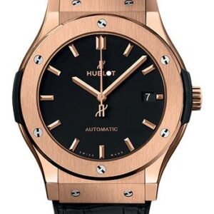 Hublot Classic Fusion King Gold Watch - 45 mm - Black Dial-511.OX.1181.LR