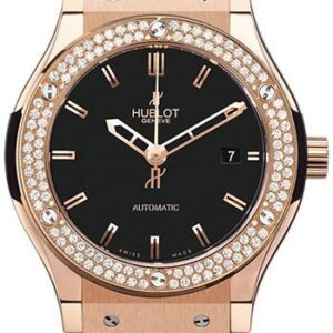 Hublot Classic Fusion Gold Diamonds Watch-511.PX.1180.LR.1104